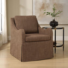 Uttermost - 53077 - Swivel Chair - Luisa - Teak Brown