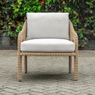 Uttermost - 53129 - Lounge Chair - Kavali - Natural Honey