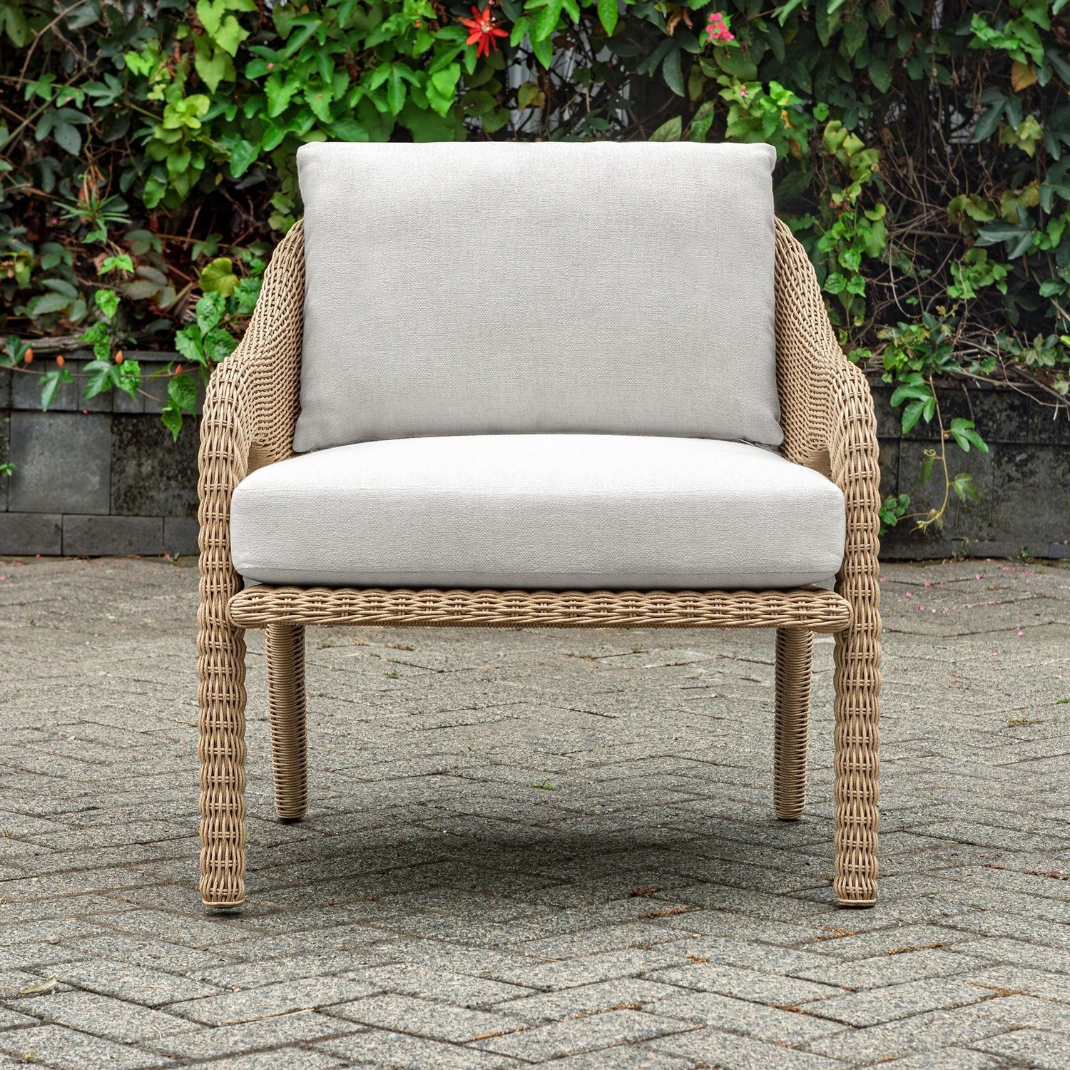 Uttermost - 53129 - Lounge Chair - Kavali - Natural Honey