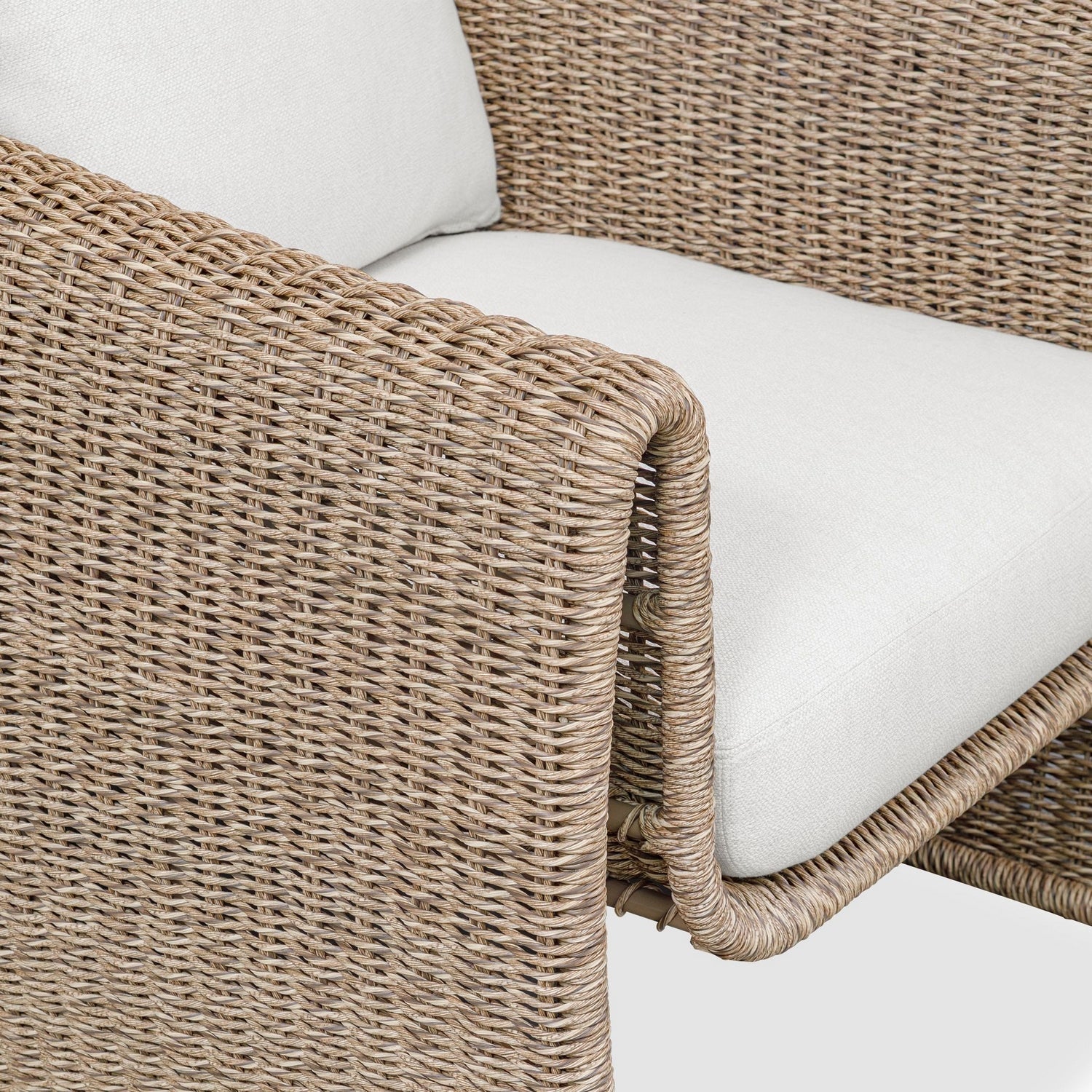 Uttermost - 53130 - Lounge Chair - Tropic - Golden Flax