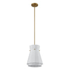 Thesis Lighting 206925A Bryony Convertible Pendant in Brushed Gold