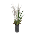 Uttermost - 60265 - Vase Centerpiece - Eterna Orchid - White