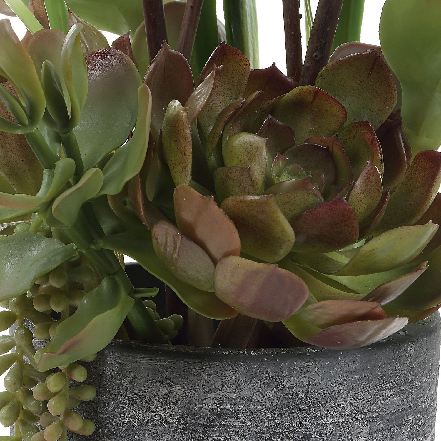 Uttermost - 60265 - Vase Centerpiece - Eterna Orchid - White