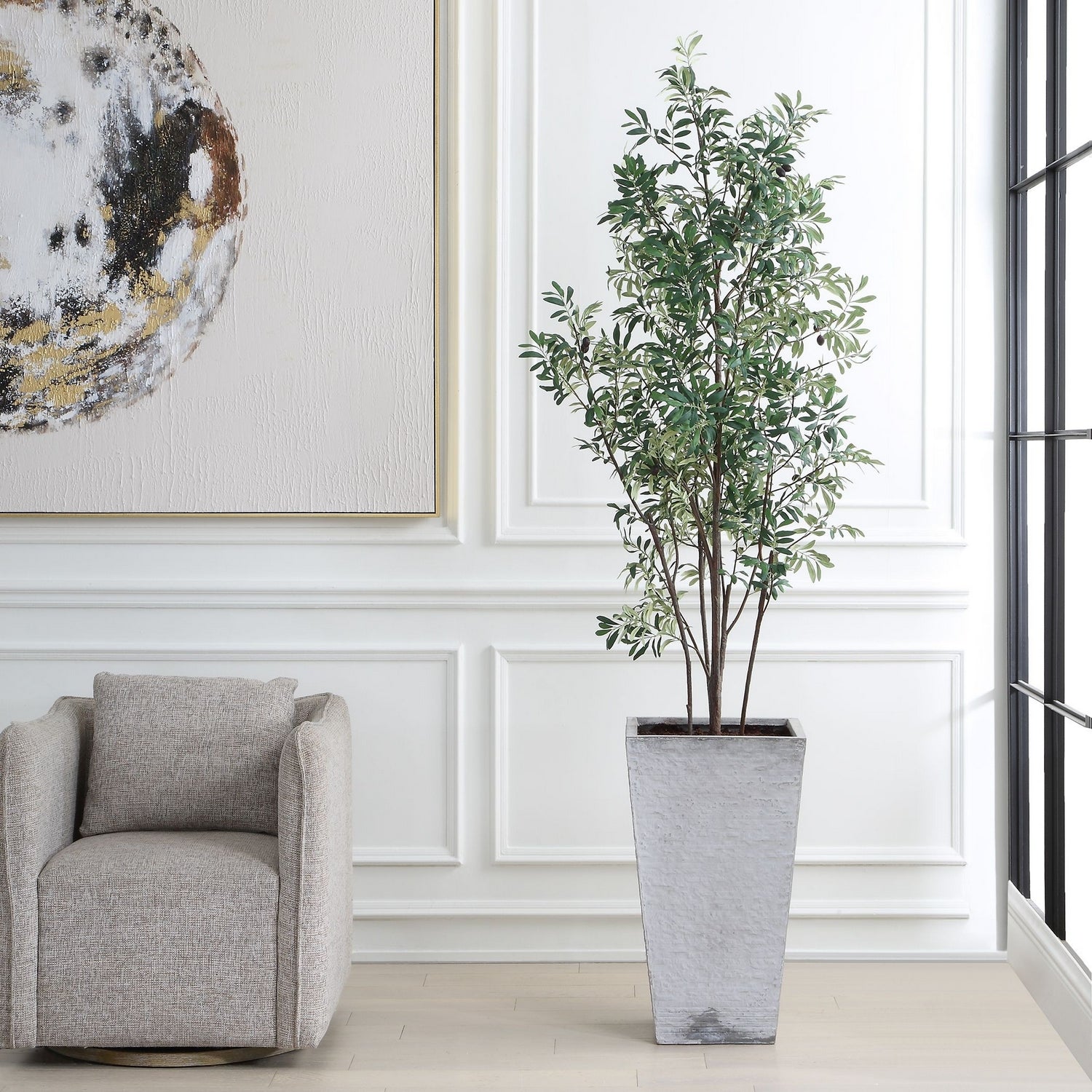 Uttermost - 60269 - Planter - Sonora Olive - Silvery-green