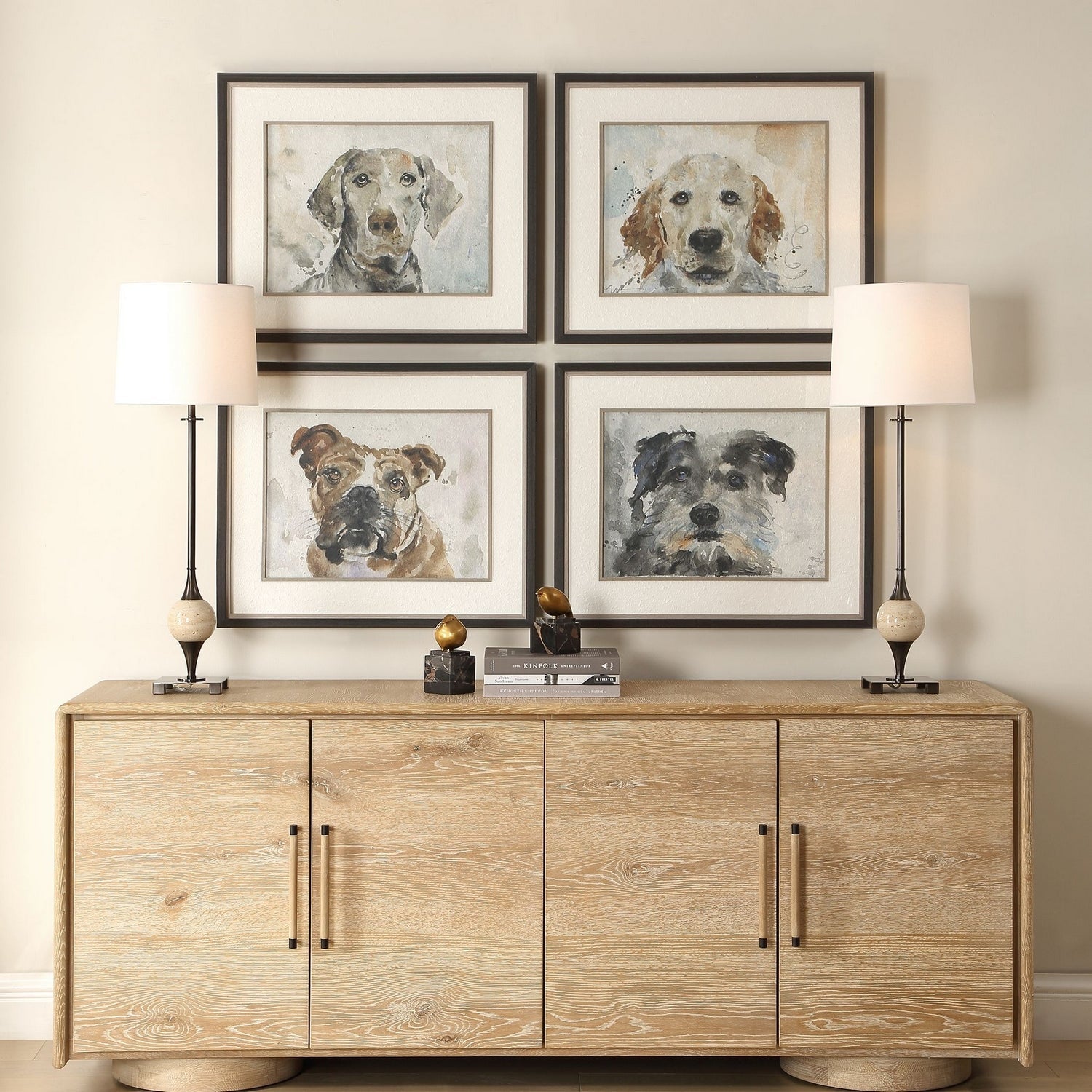 Uttermost - 32466 - Framed Prints Set/4 - Dog Days