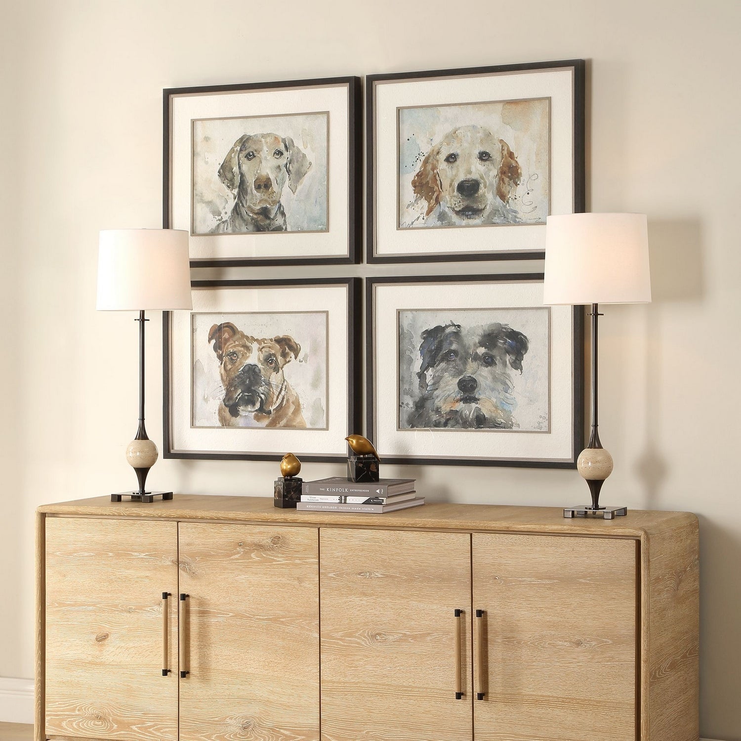 Uttermost - 32466 - Framed Prints Set/4 - Dog Days