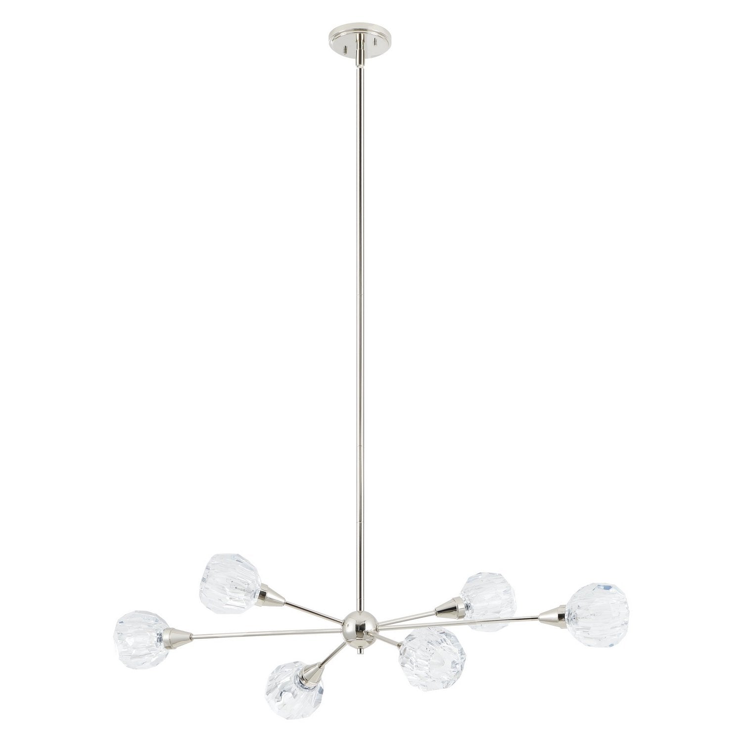 Thesis Lighting 206944A Helena Pendant in Polished Nickel