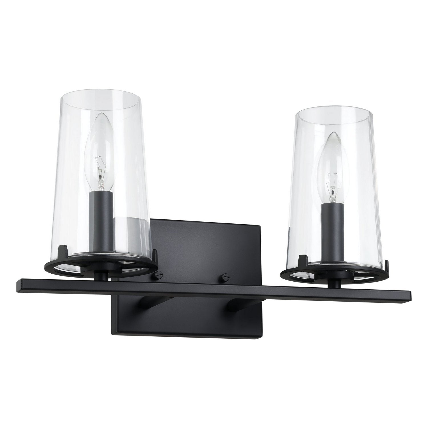 Thesis Lighting 206955A Jared Vanity in Matte Black