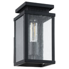 Thesis Lighting 207049A Overton Exterior Wall Sconce in Matte Black