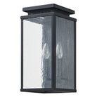 Thesis Lighting 207051A Overton Exterior Wall Sconce in Matte Black