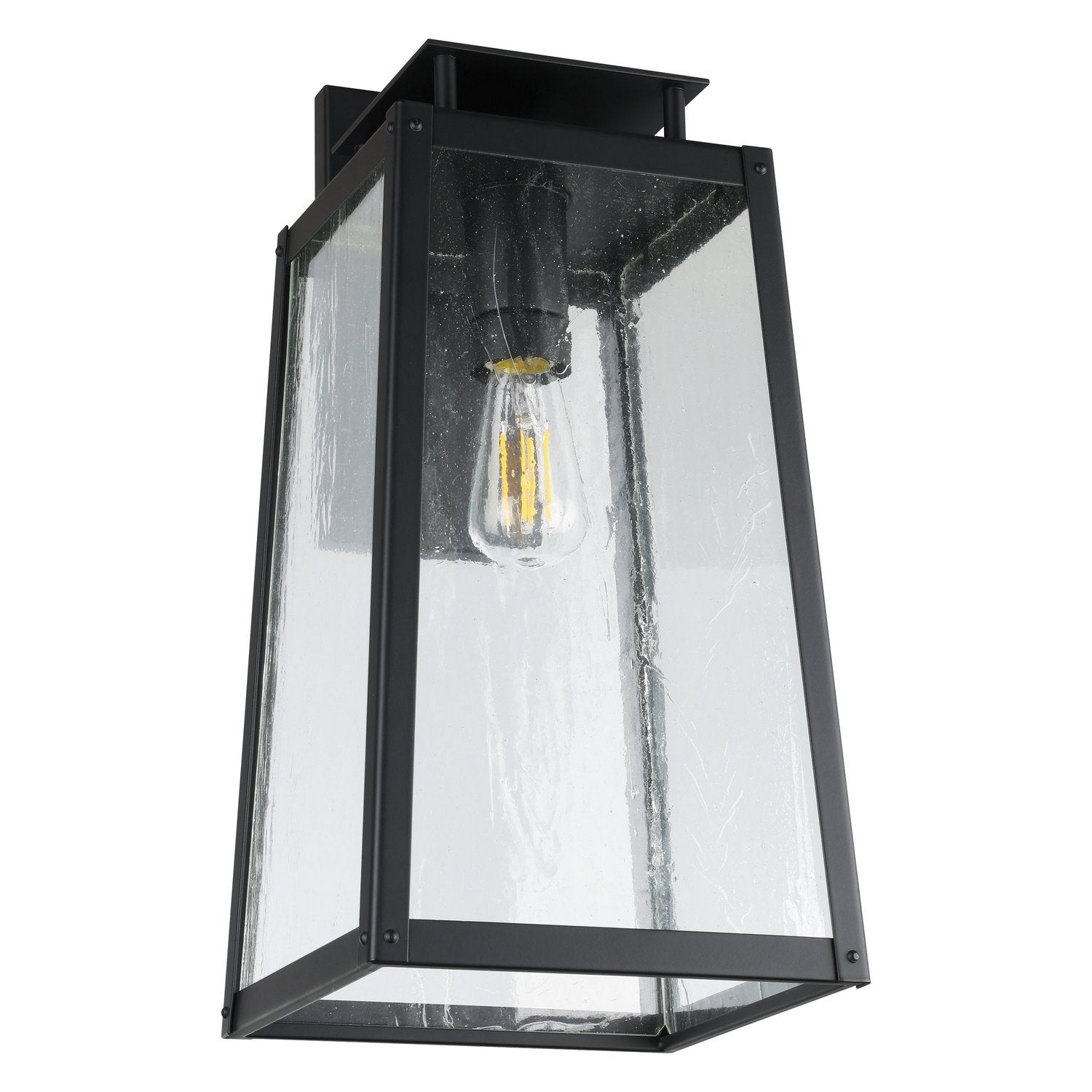 Thesis Lighting 207132A Salford Exterior Wall Sconce in Matte Black