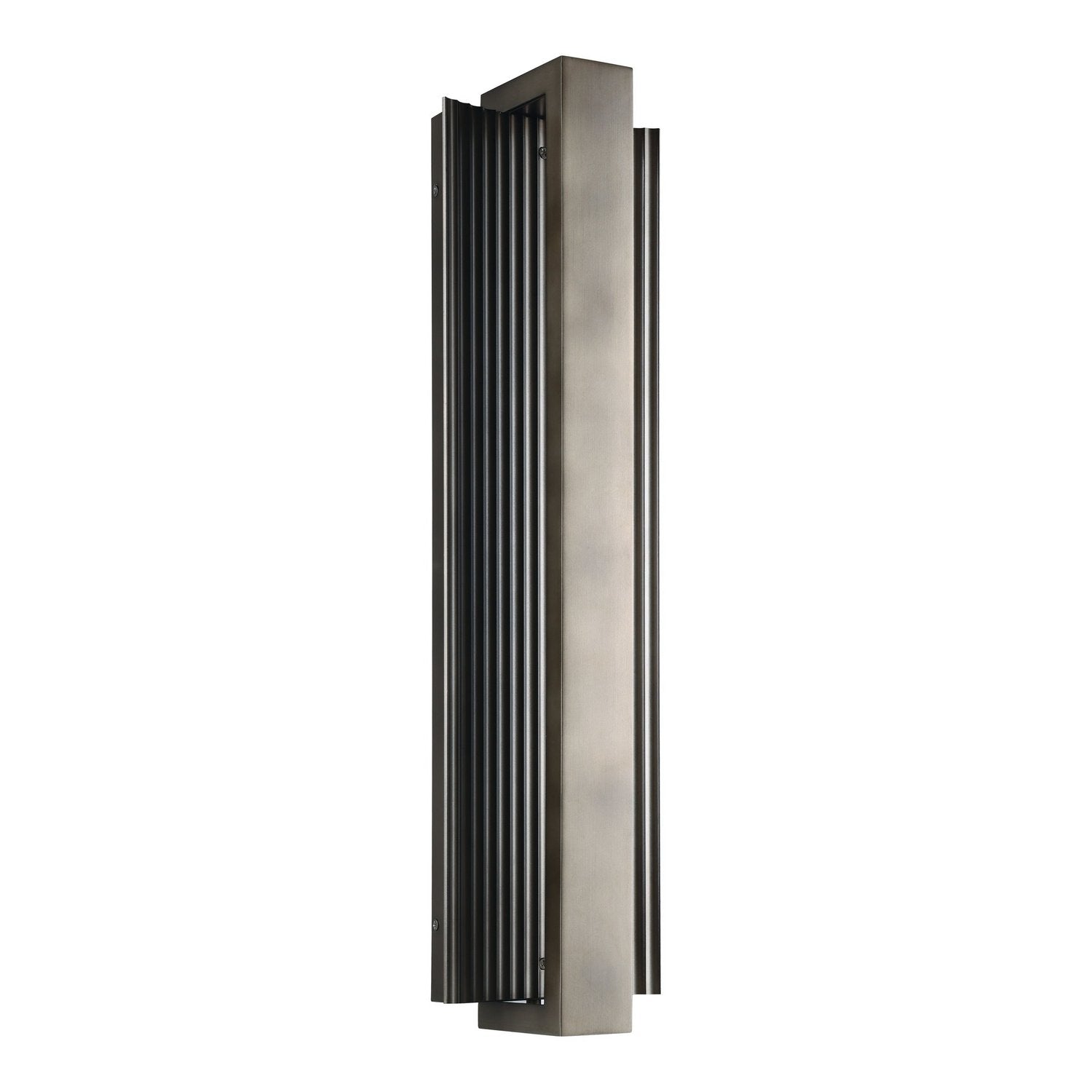 Thesis Lighting 207136A Jubilee LED Exterior Wall Sconce in Forged Bronze