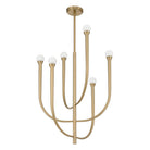 Thesis Lighting 207256A Dahlia LED Chandelier in Brass