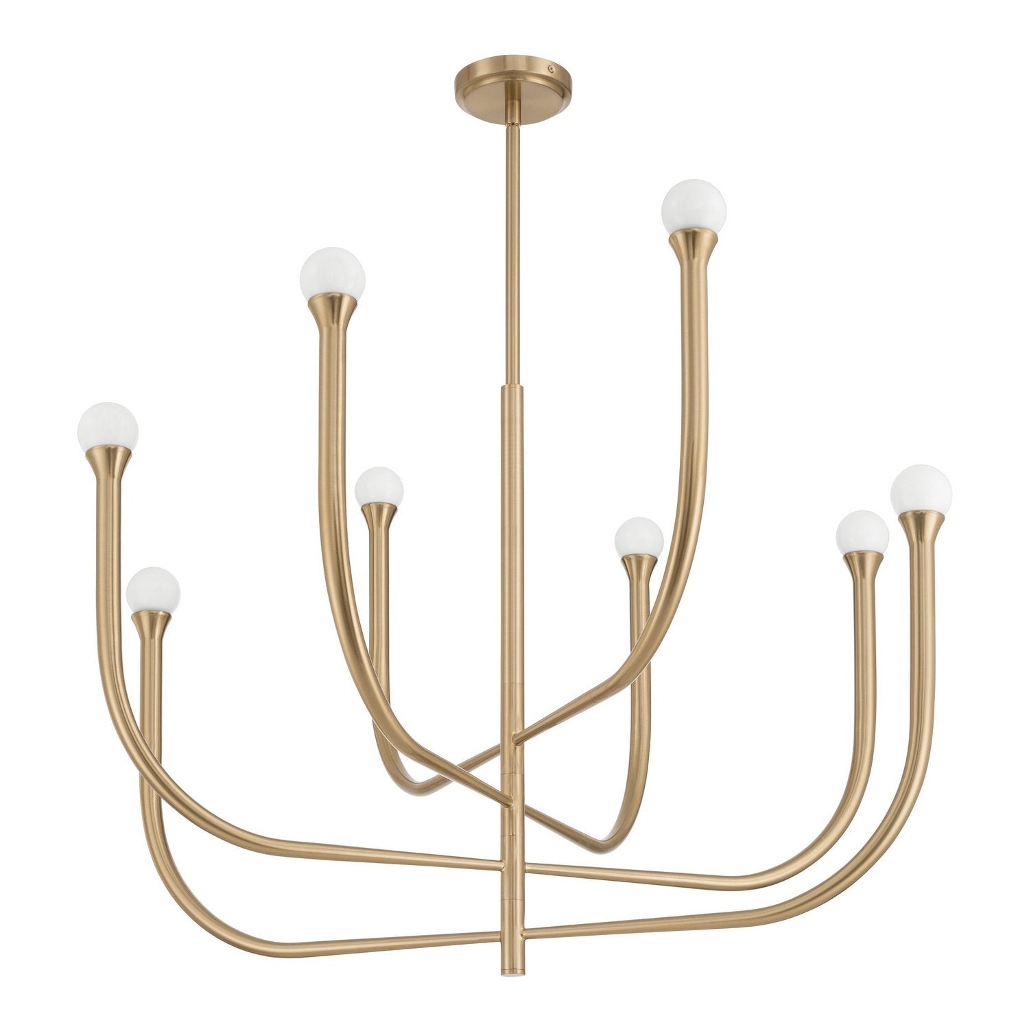 Thesis Lighting 207257A Dahlia LED Chandelier in Brass