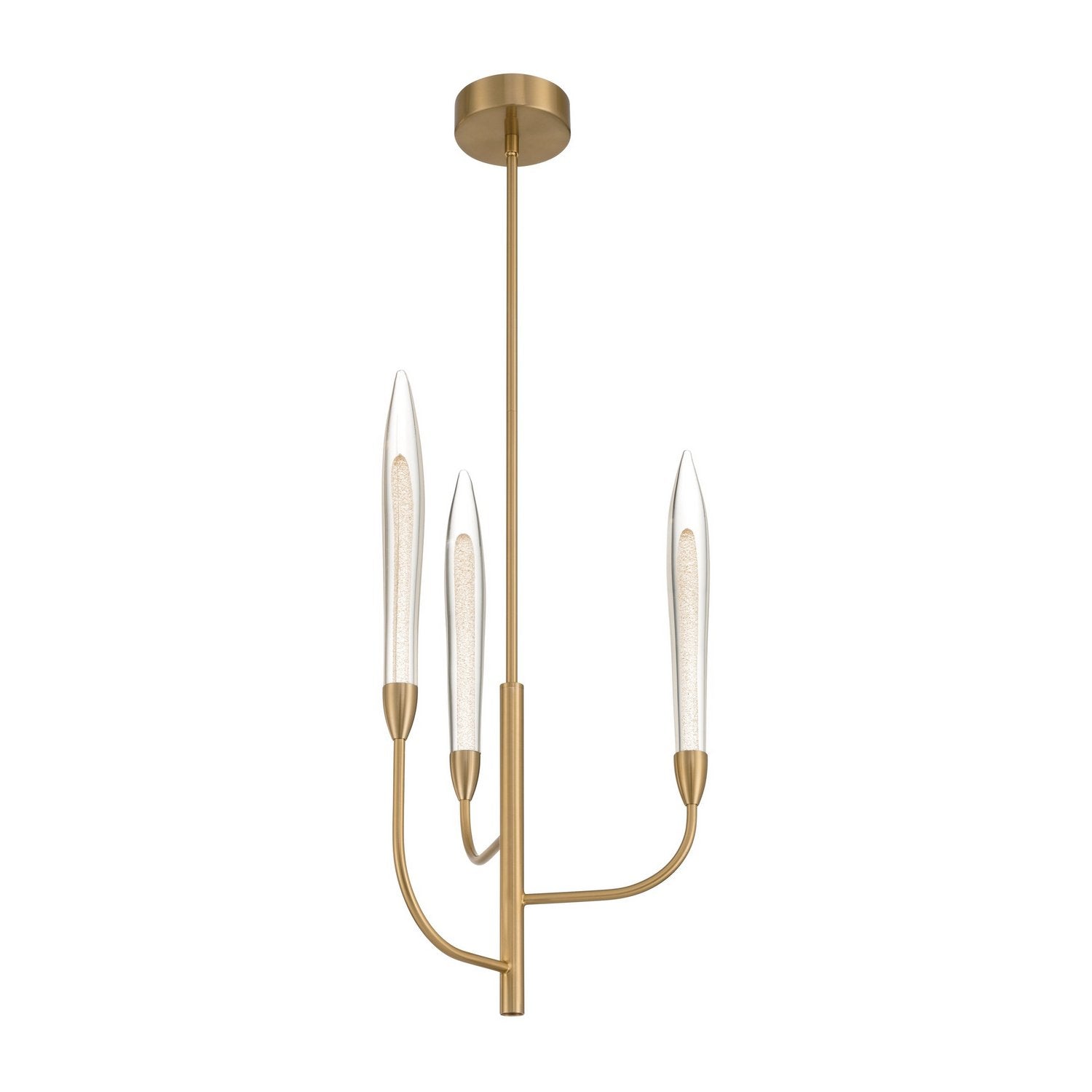 Thesis Lighting 207265A Calle LED Chandelier in Brass