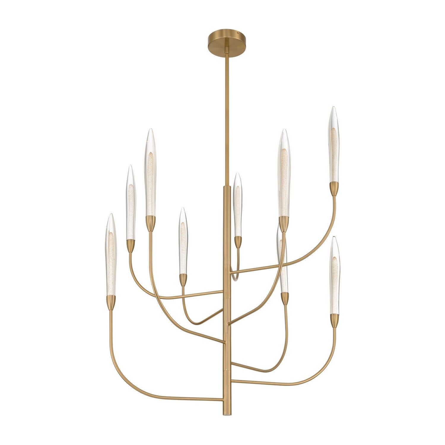 Thesis Lighting 207267A Calle LED Chandelier in Brass