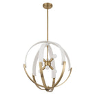 Thesis Lighting 207273A Abbey Chandelier in Brass
