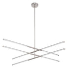 Thesis Lighting 207286A Overture LED Convertible Chandelier in Polished Nickel