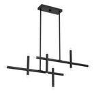 Thesis Lighting 207296A Manhattan LED Chandelier in Matte Black