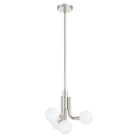 Thesis Lighting 207352A Stockholm LED Convertible Pendant in Polished Nickel