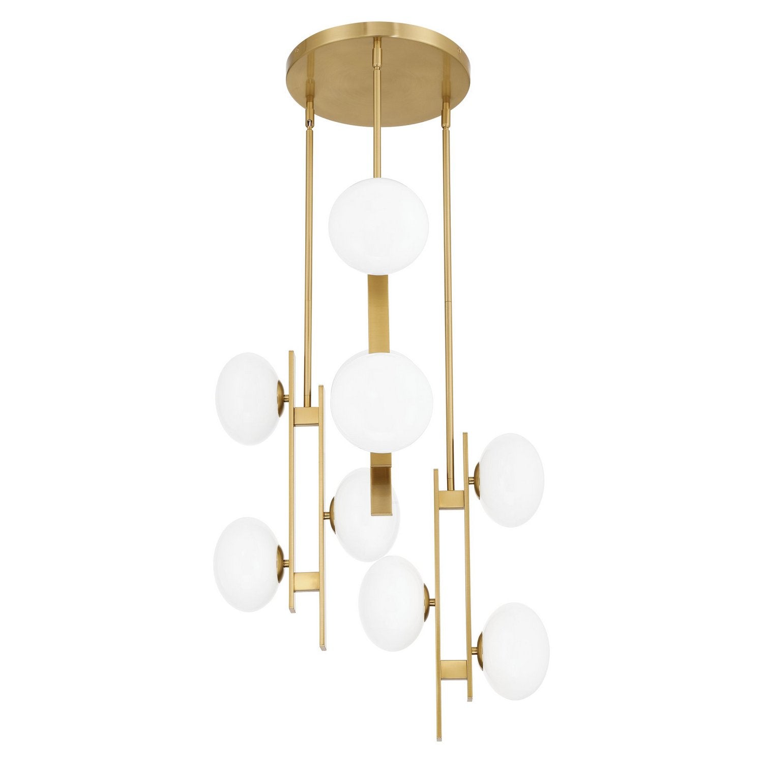 Thesis Lighting 207379A Julep LED Pendant in Brushed Gold