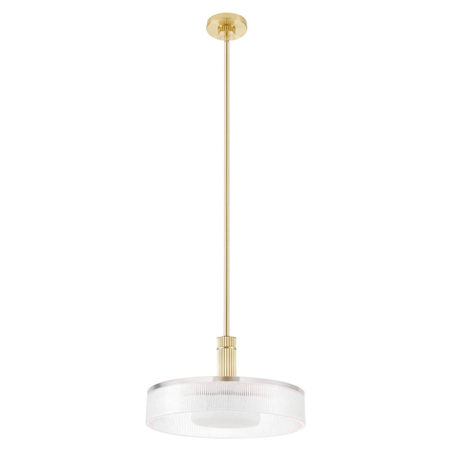 Thesis Lighting 207406A Como Convertible Pendant in Champagne Gold