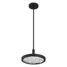 Thesis Lighting 207415A Courtney LED Convertible Pendant in Textured Black