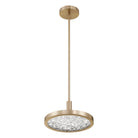 Thesis Lighting 207416A Courtney LED Convertible Pendant in Champagne Bronze