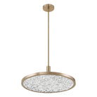 Thesis Lighting 207421A Courtney LED Convertible Pendant in Champagne Bronze