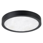 Thesis Lighting 207612A Argyle LED Flush Mount in Textured Black