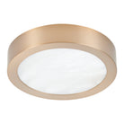 Thesis Lighting 207614A Argyle LED Flush Mount in Champagne Gold