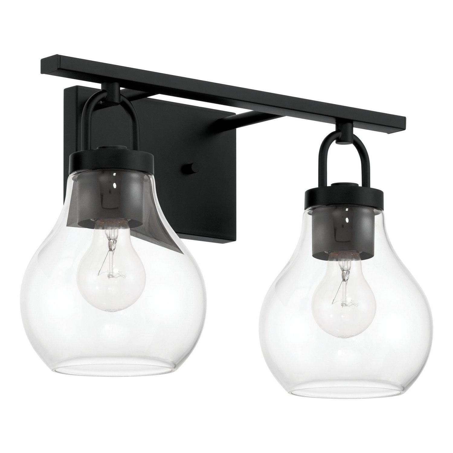 Thesis Lighting 207635A Mansfield Vanity in Matte Black