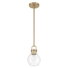 Thesis Lighting 207646A Mansfield Pendant in Champagne Gold