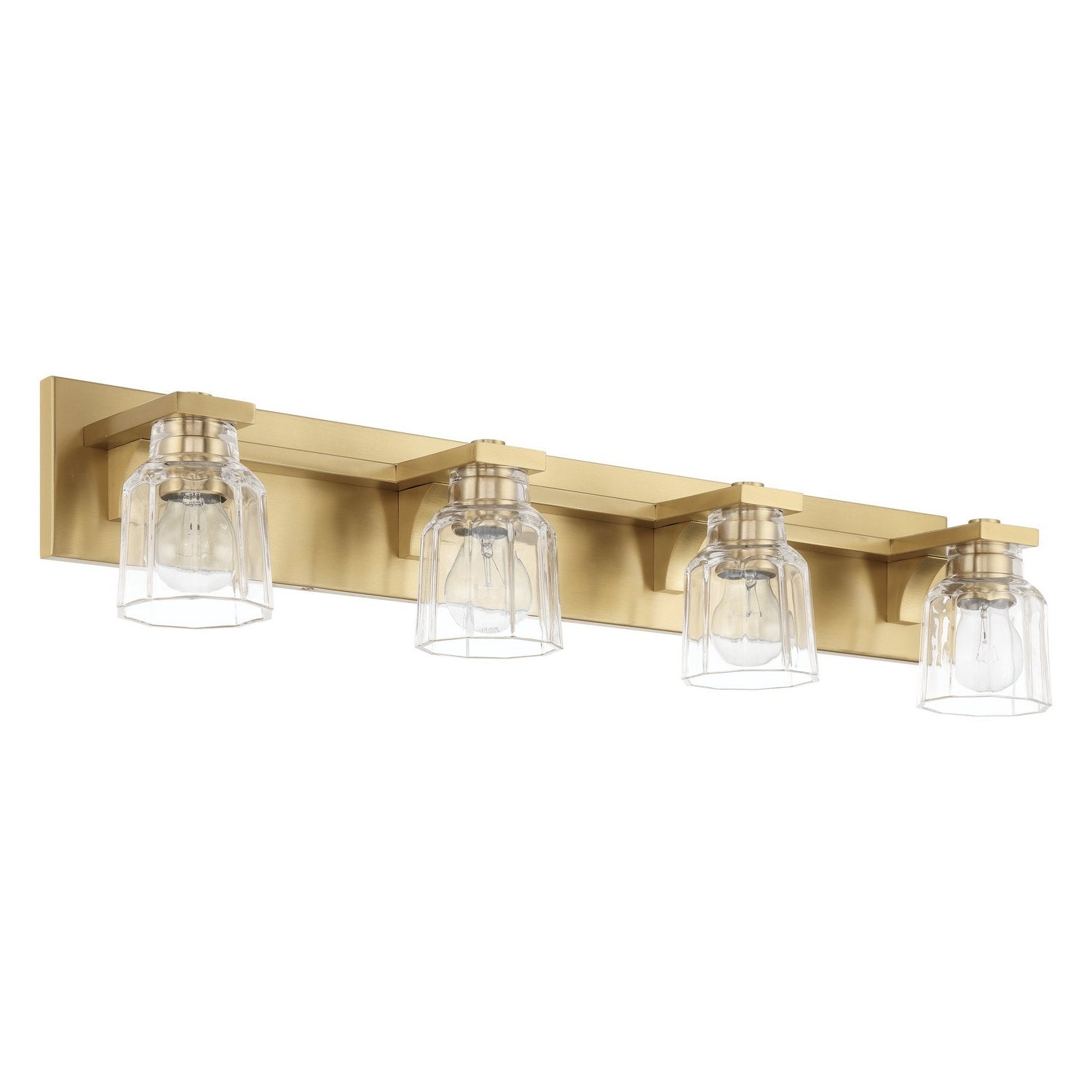 Thesis Lighting 207668A Dryden Vanity in Champagne Gold