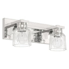 Thesis Lighting 207671A Dryden Vanity in Polished Nickel