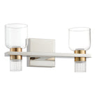 Thesis Lighting 207679A Amelia LED Vanity in Polished Nickel, Champagne Gold
