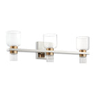 Thesis Lighting 207681A Amelia LED Vanity in Polished Nickel, Champagne Gold
