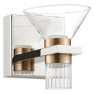 Thesis Lighting 207687A Blake LED Vanity in Polished Nickel, Champagne Gold