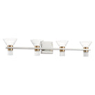 Thesis Lighting 207691A Blake LED Vanity in Polished Nickel, Champagne Gold