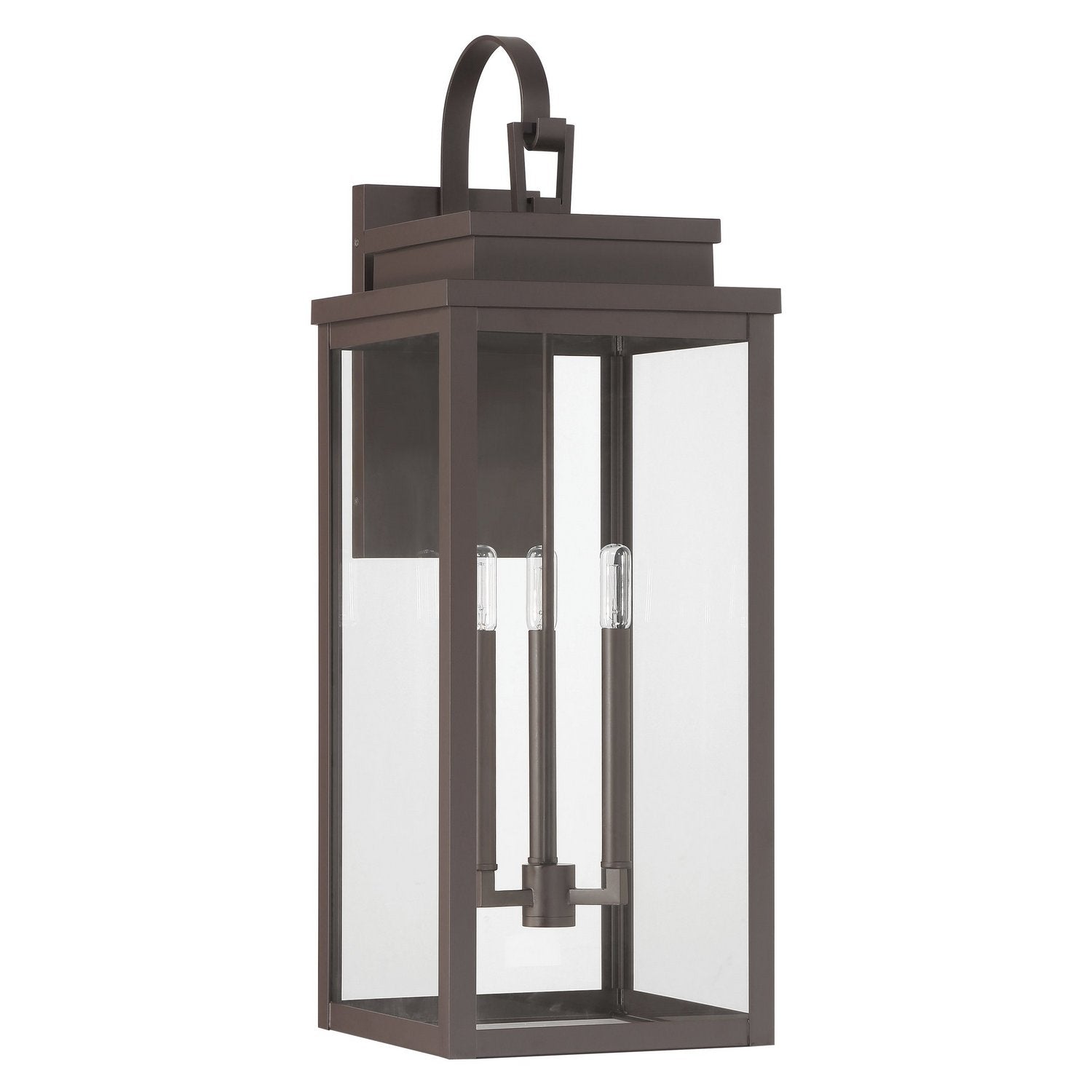 Thesis Lighting 207752A Hillside Exterior Wall Sconce in Dark Bronze