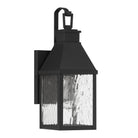 Thesis Lighting 207757A Glencrest Exterior Wall Sconce in Textured Black