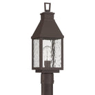 Thesis Lighting 207765A Glencrest Exterior Post Light in Dark Bronze
