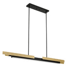 Thesis Lighting 207775A Grazia LED Linear Pendant in Matte Black/Brushed Gold
