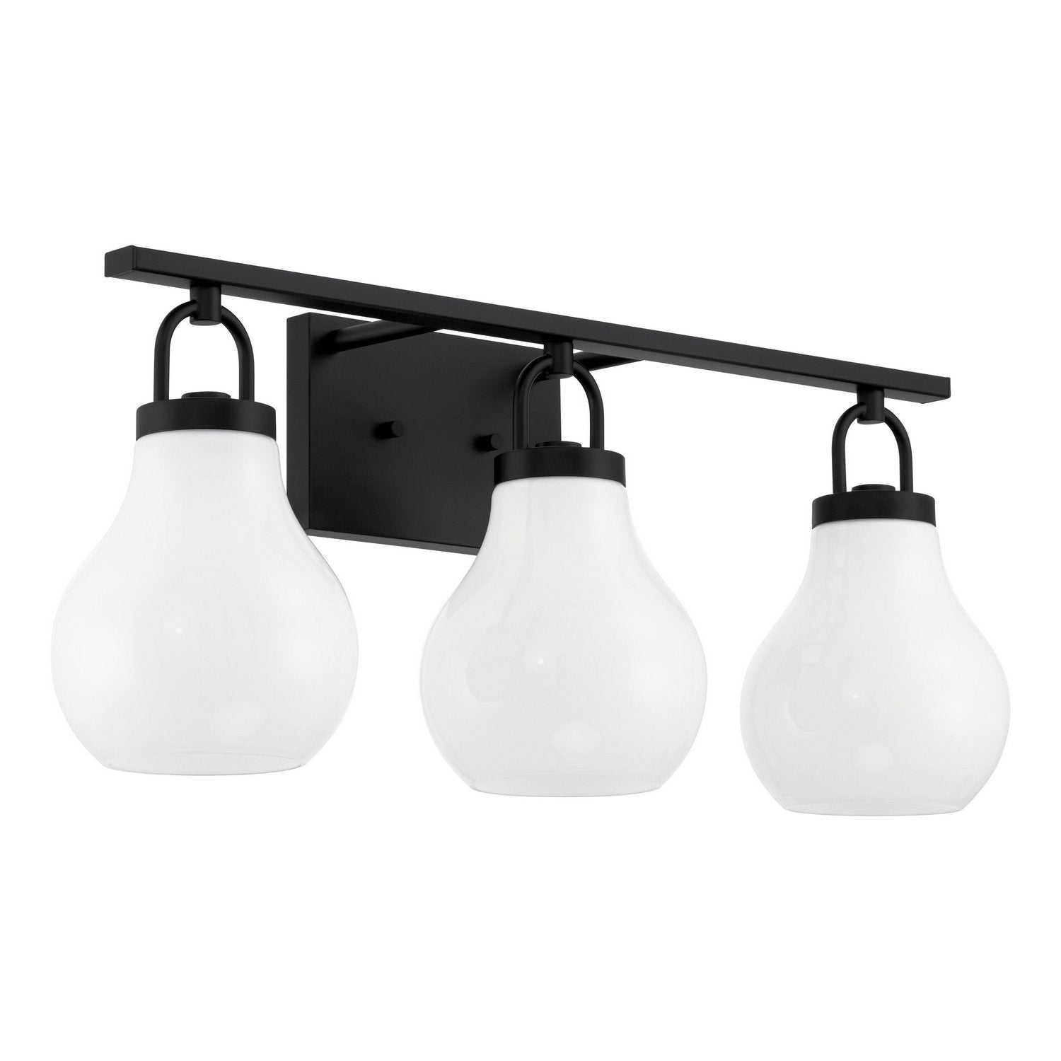 Thesis Lighting 207852A Mansfield Vanity in Matte Black