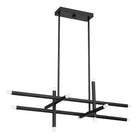 Thesis Lighting 207295A Manhattan LED Chandelier in Matte Black