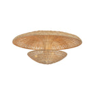 Troy Lighting Canada - C6222-BRL - Three Light Semi Flush Mount - Draco - Bronze Leaf