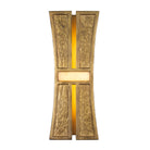 Kalco - 528421RBG - LED Wall Sconce - Dos - Rustic Gold and Brushed Gold