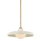 Troy Lighting Canada - F2620-PBR/OW - One Light Pendant - Gustavo - Patina Brass