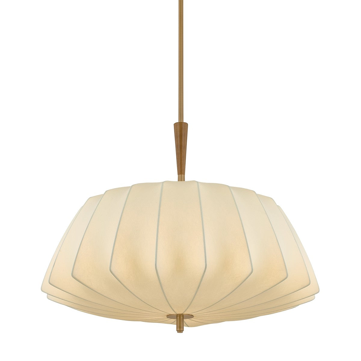 Troy Lighting Canada - F4332-PBR - One Light Pendant - Flinders - Patina Brass