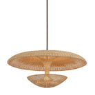 Troy Lighting Canada - F6240-BRL - Three Light Pendant - Draco - Bronze Leaf